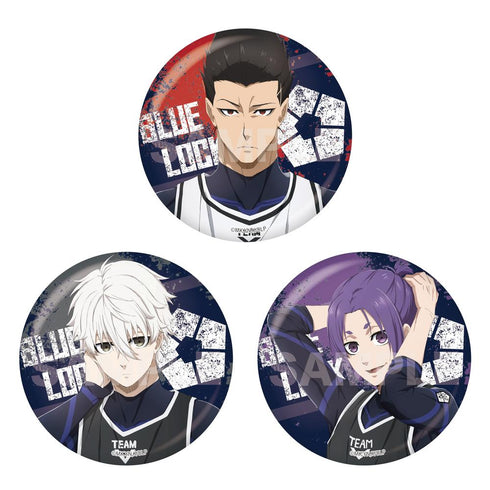 『ブルーロック』メタリック缶バッジ /02 第2弾(全5種)【BOX】【202510再販】